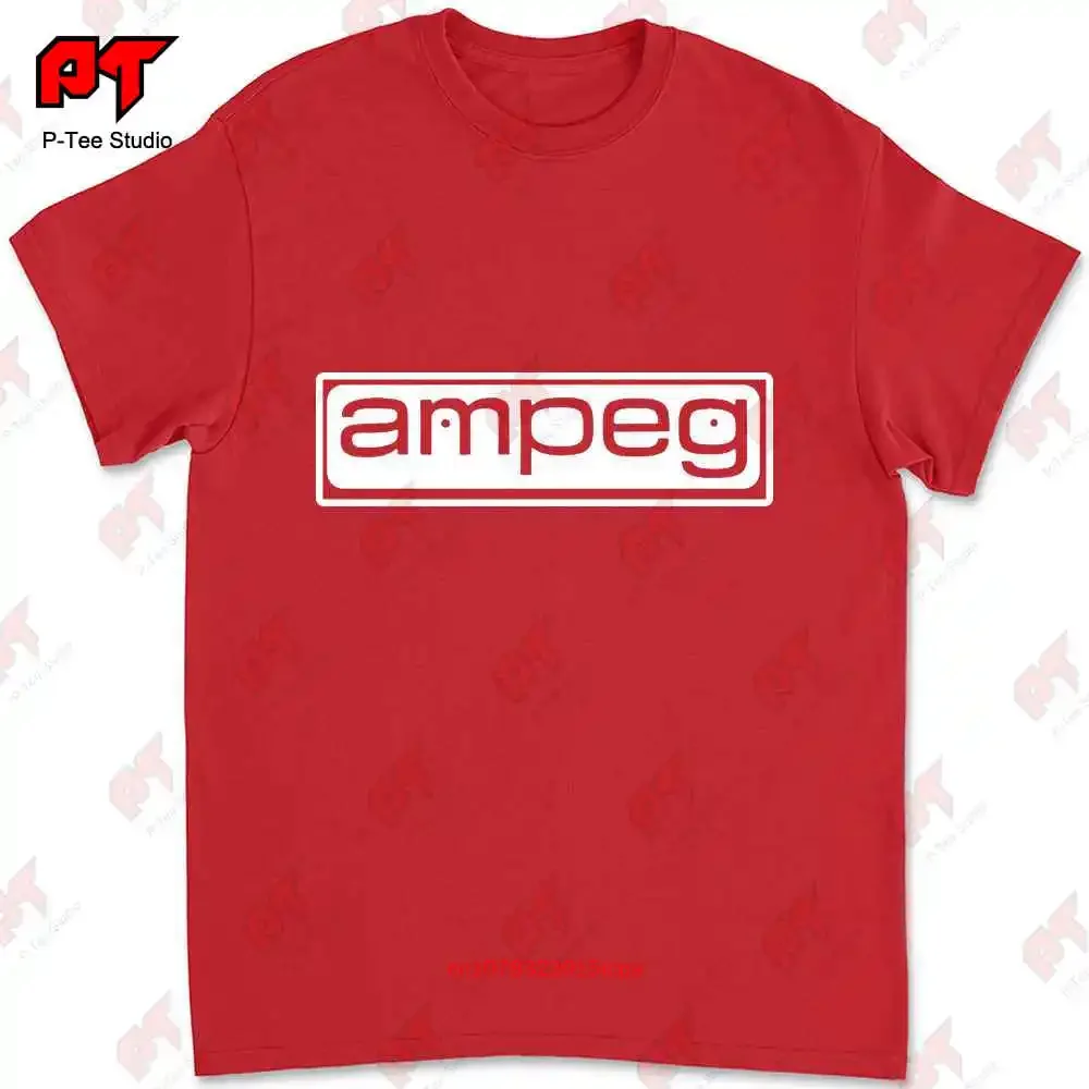 تي شيرت Ampeg Amps Bass Amp Guitar Logo OFGA #4