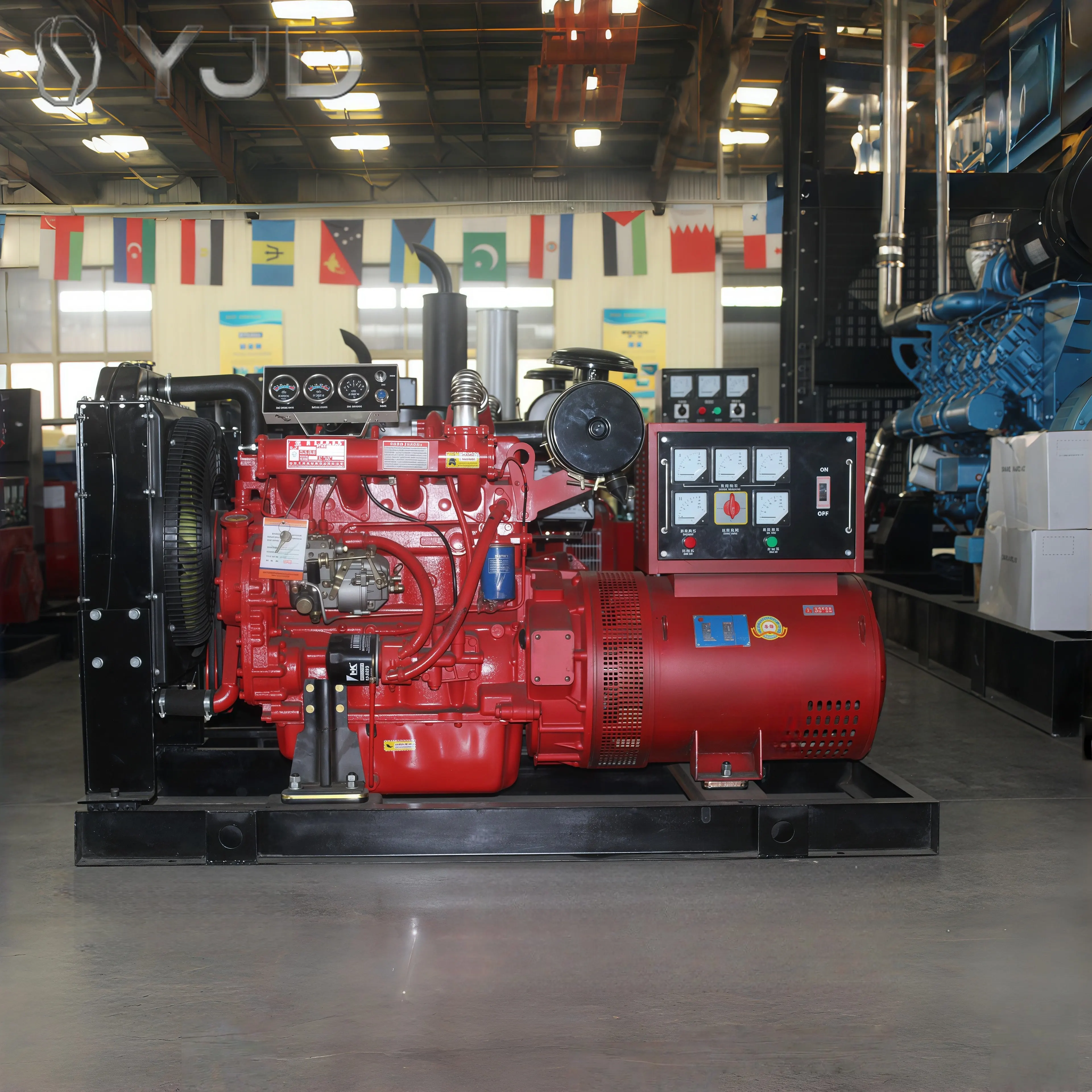 

Stable Frame Open Ricardo 20KW to 60KW Generator Diesel Auto Start Groupe Electrogene Fuel Effective Main Home Power OEM