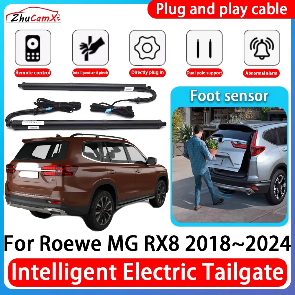 

ZhuCamX Car Power Trunk Electric Suction Tailgate Intelligent Tail Gate Lift Strut For Roewe MG RX8 2018~2024