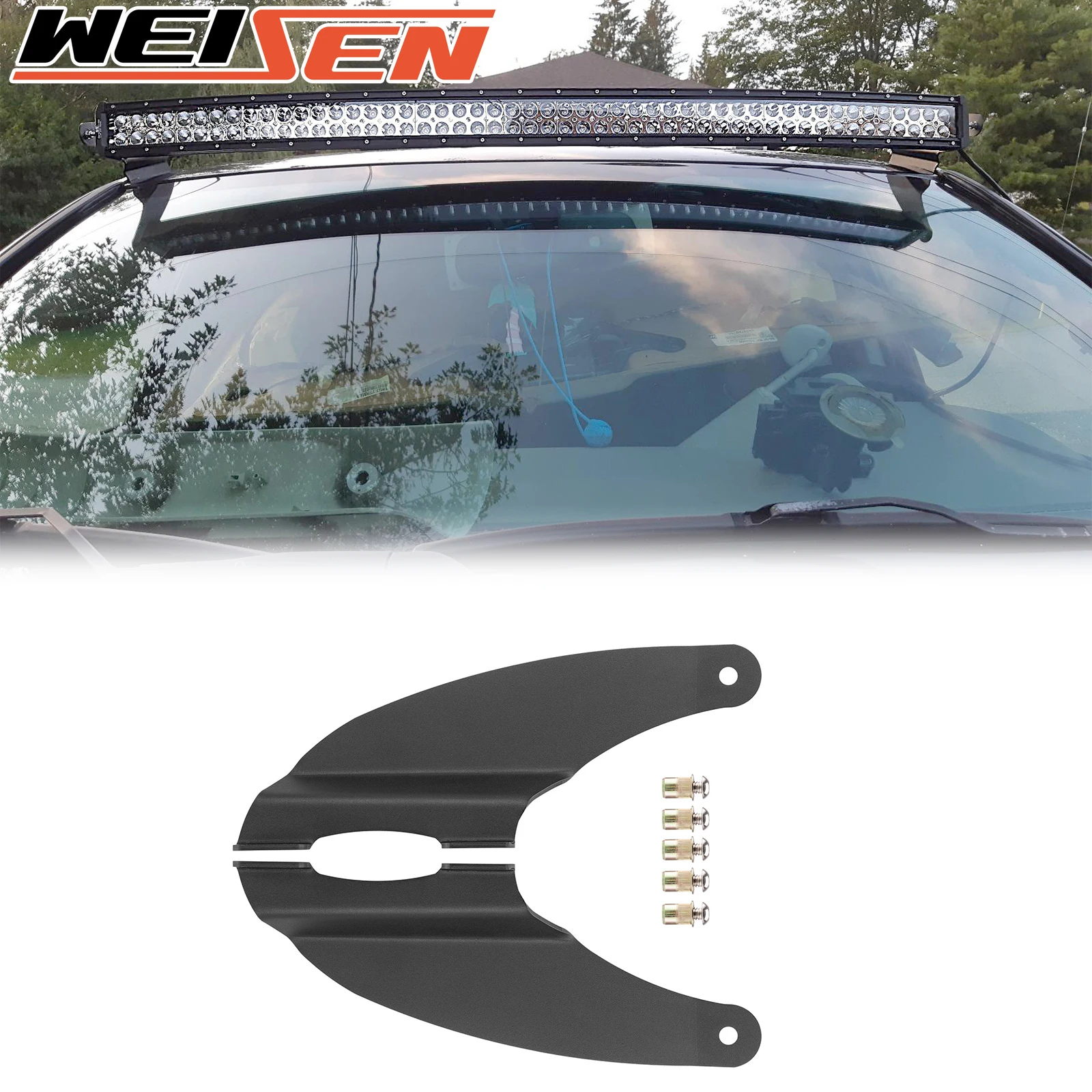 

Для 2009-2024 4-го поколения DODGE RAM 1500 Classic 2500 3500 52 ", изогнутая крыша, Φ, монтажный кронштейн, аксессуары