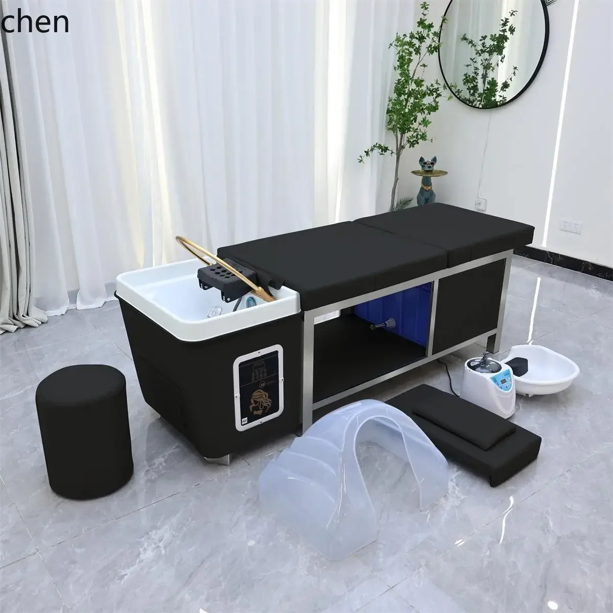 YFY  Water-Free Circulation Steaming Water Bed for  Salon Use Health and Hair Care Therapy
