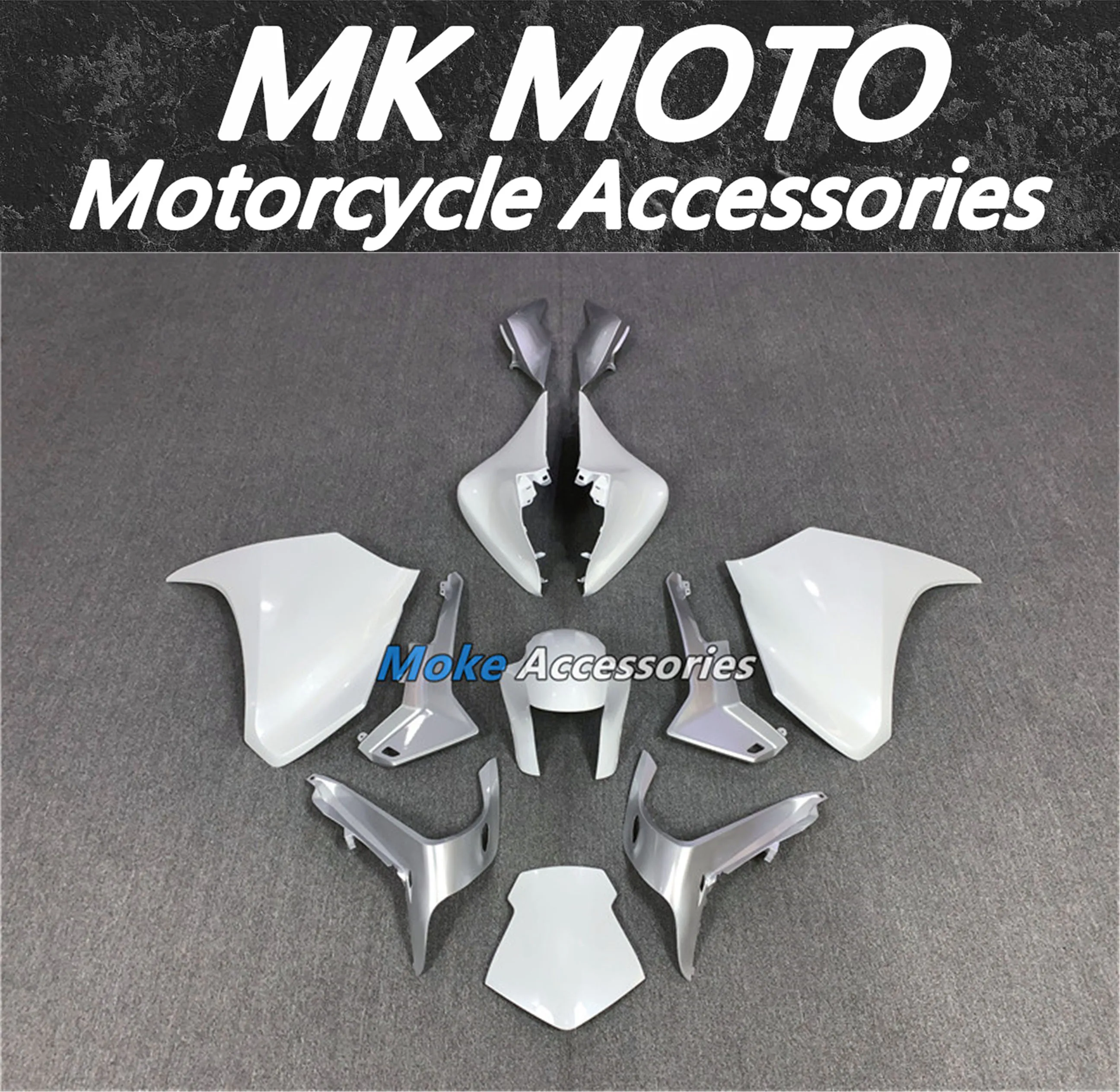 

Motorcycle Fairings Kit Fit For Vfr1200 2010 2011 2012 2013 Bodywork Set High Quality ABS Injection NEW White Silver