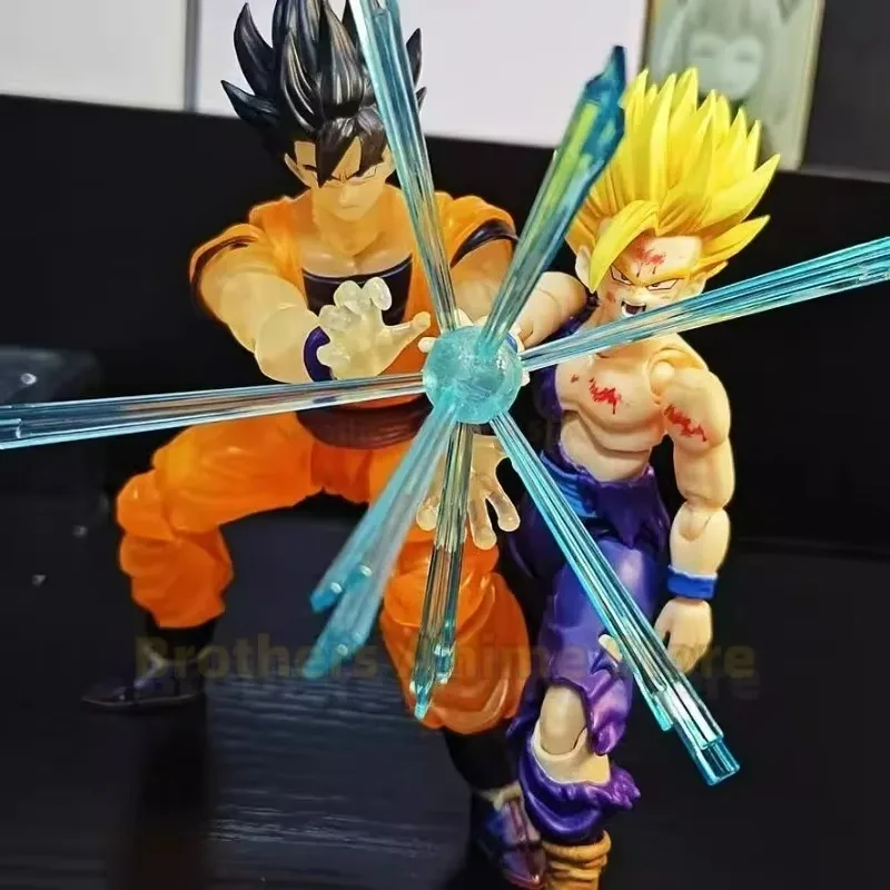 

24-hour Shipping Demoniacal Fit The Inheritance of The Father's Soul Gohan Goku Double Set Action Figure Gift Collection