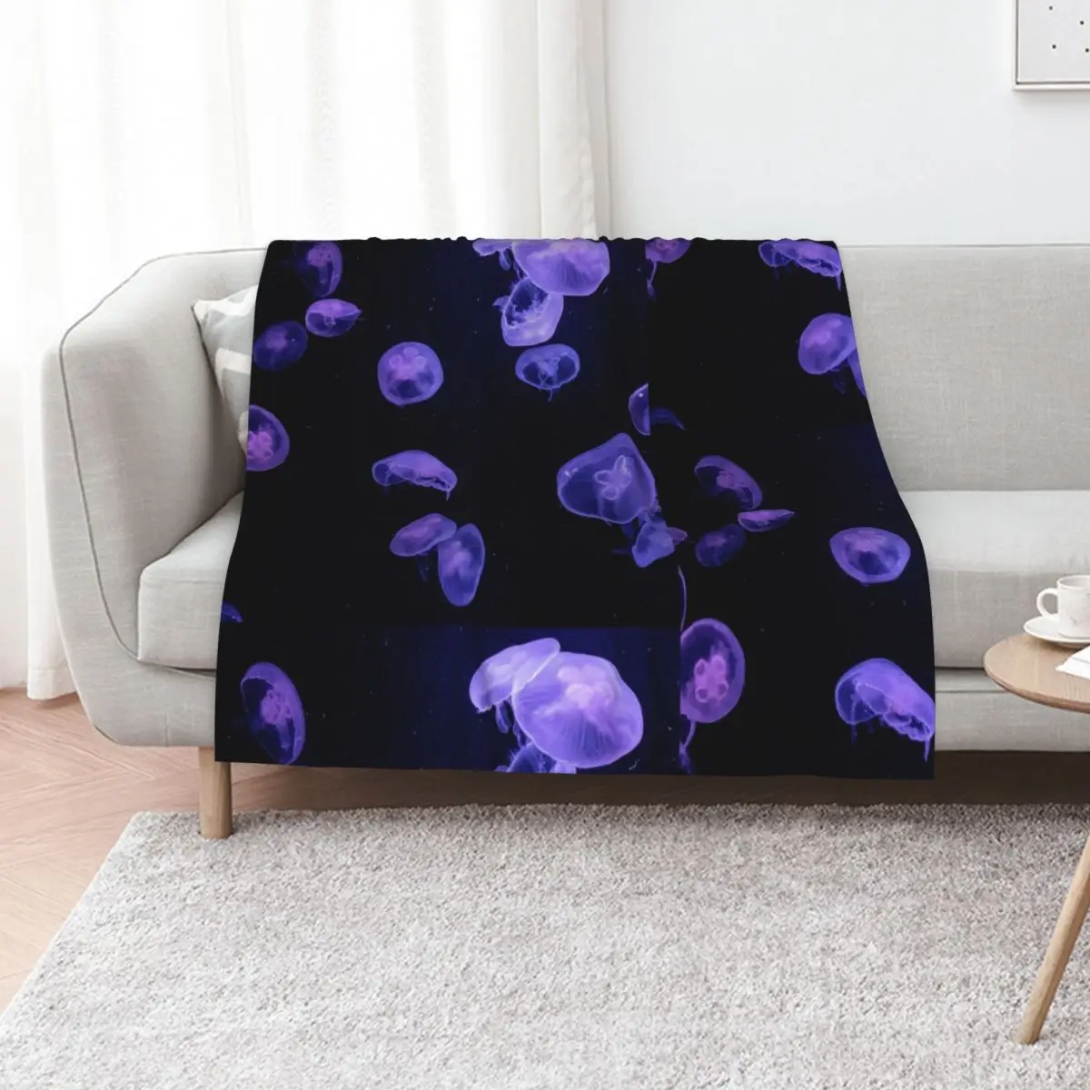 Jelly fish delight Throw Blanket Thermals For Travel christmas gifts funny gift Beach Moving Blankets