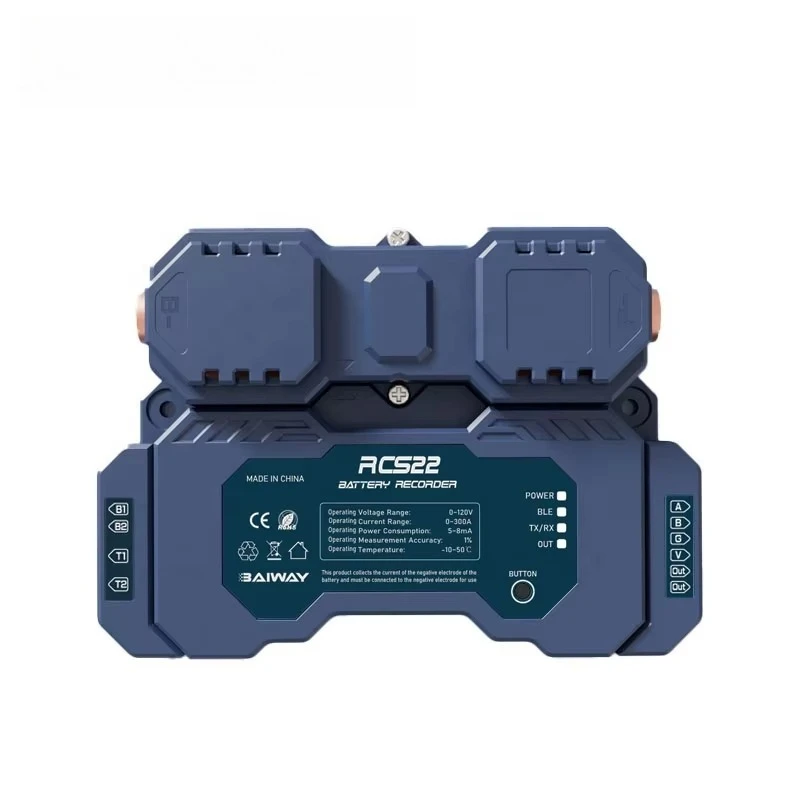 

BW-RECS WIFI 4G BT Battery Capacity Indicator Battery Load Tester Digital Solar Battery Tester Monitor Indicator Sampling Module