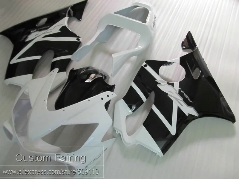 ed Hot Sale Fairing Kit For Honda CBR600 F4I 01 02 03 White Black Fairings Set CBR600 F4I 2001-2003 HC14