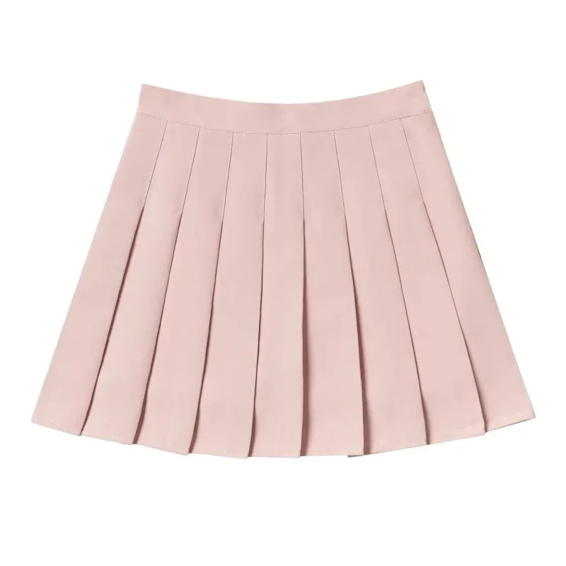 

Spring Summer Korean Skirt Shorts Women High Waist Sexy Mini Skirt School Short Pleated Kawaii Japanese Pink Skirt Female Y2k