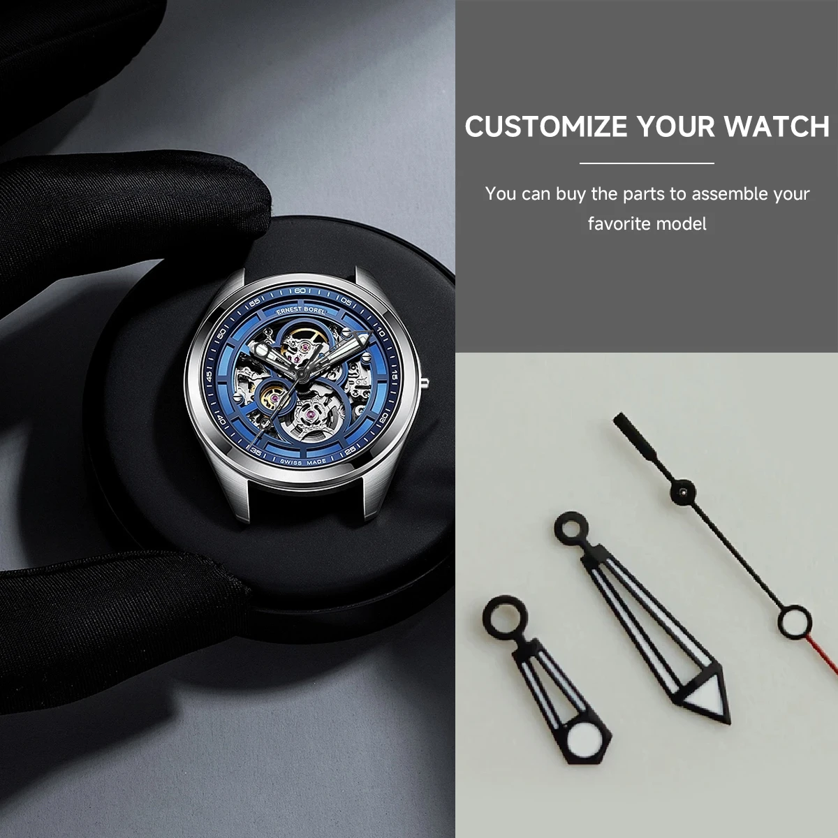 NH35 NH36 зеленые светящиеся стрелки для часов с автоматическим механизмом, аксессуары для часов, детали для часов/указатели для наручных часов