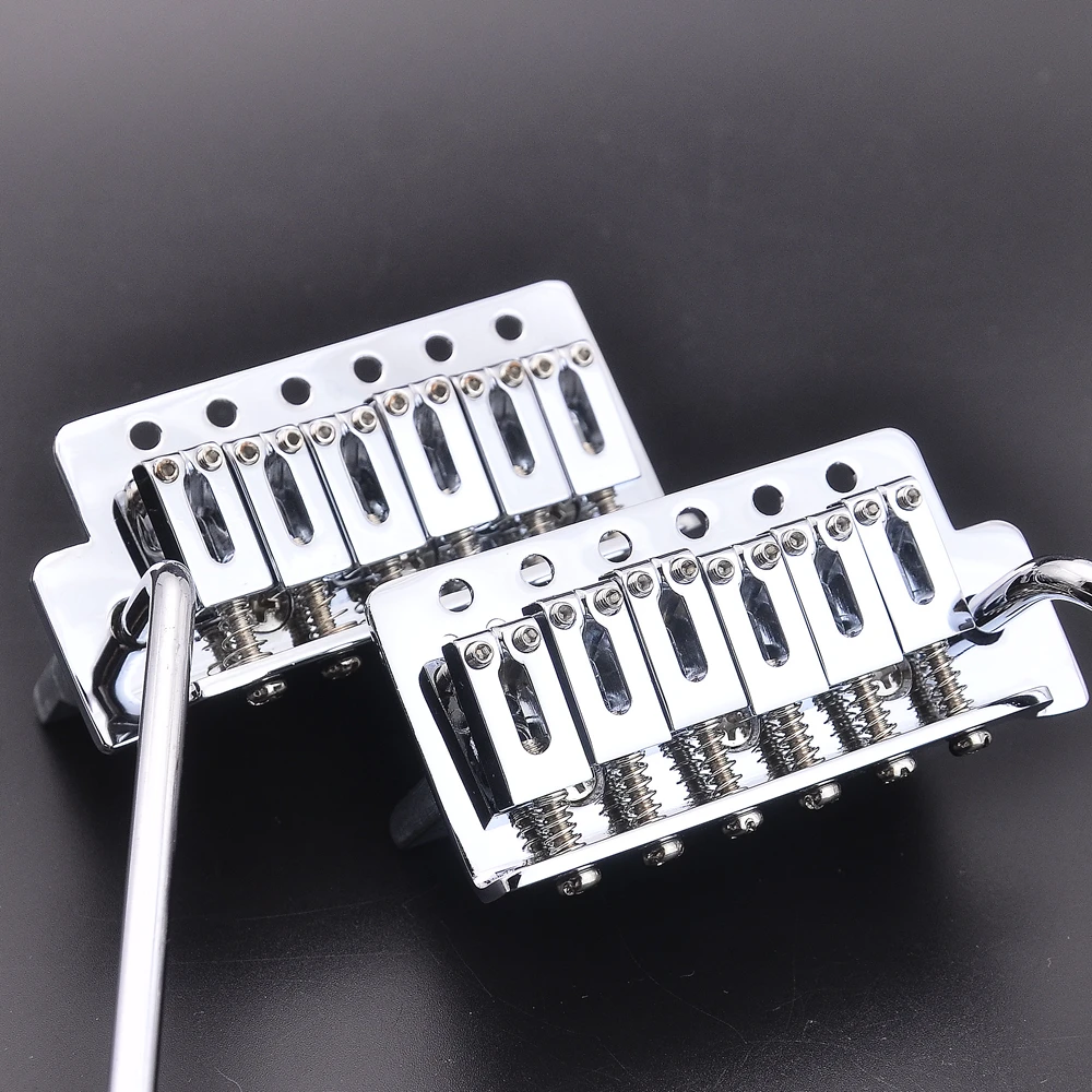 1 Set Right-handed/Left handed  Electric Guitar Tremolo System  Bridge  Chrome For ST