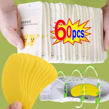 レモン,フットケア,防臭靴のステッカー,消臭剤,フットケア,60ユニット用の自己組織性フットケア