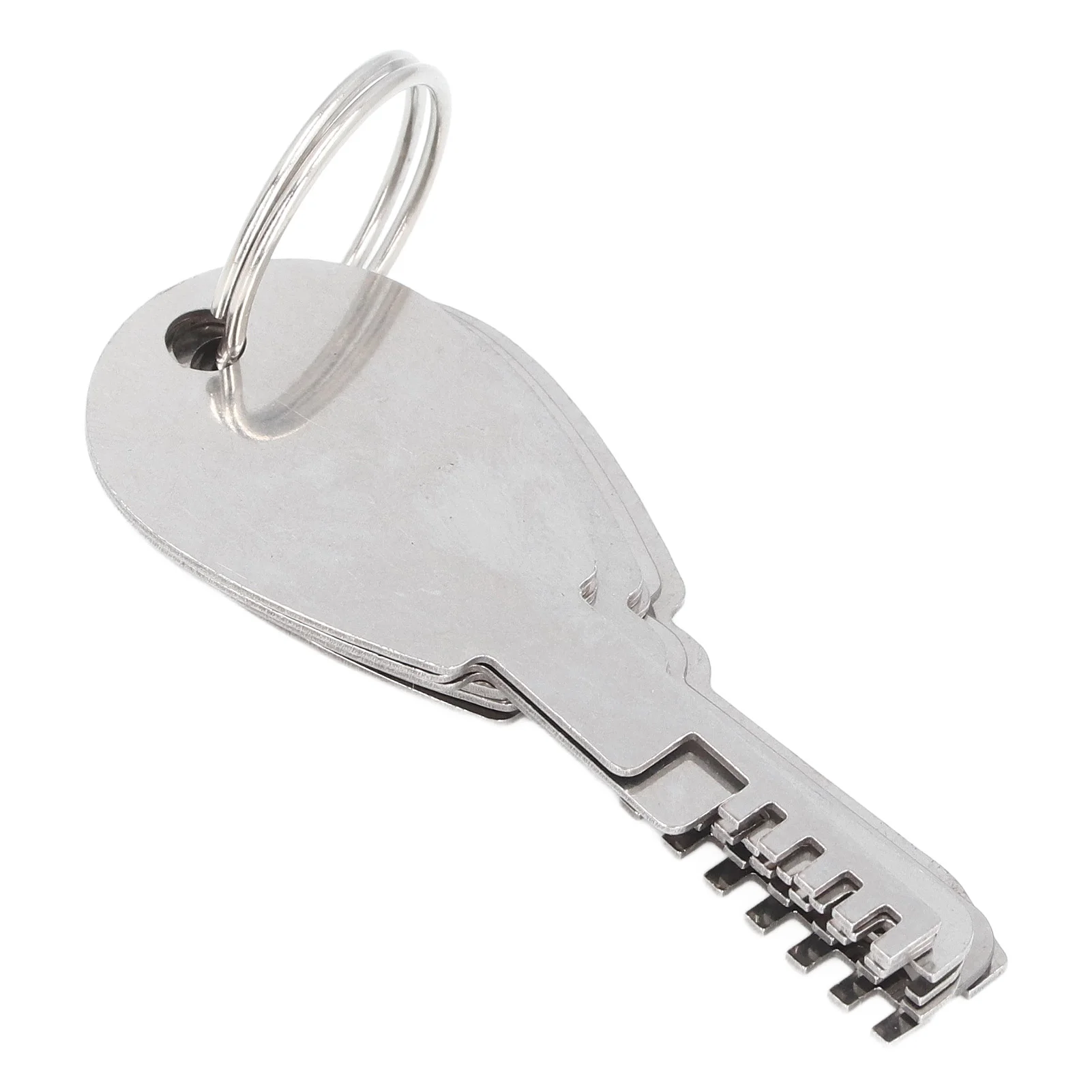 Handmatig kamtandengereedschap Roestvrijstalen kamplectrums 1-snarige flexibele unieke vormen voor brandbestrijdingswerken