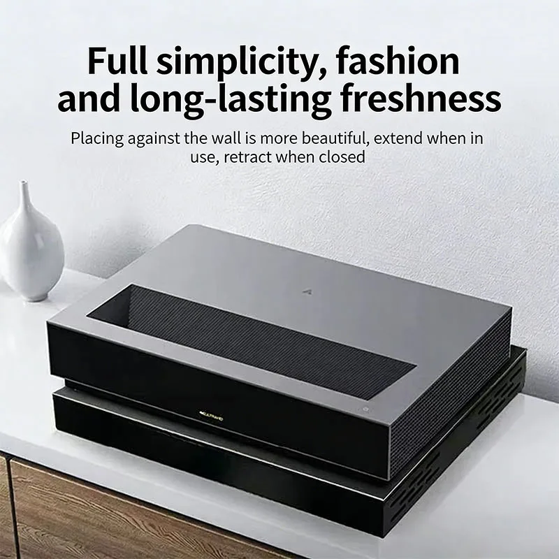 

Ультратонкая телескопическая платформа Yovanxer для лазерного смарт-телевизора, проектора с ультракоротким фокусом, интеллектуальный электрический мобильный кронштейн-подставка