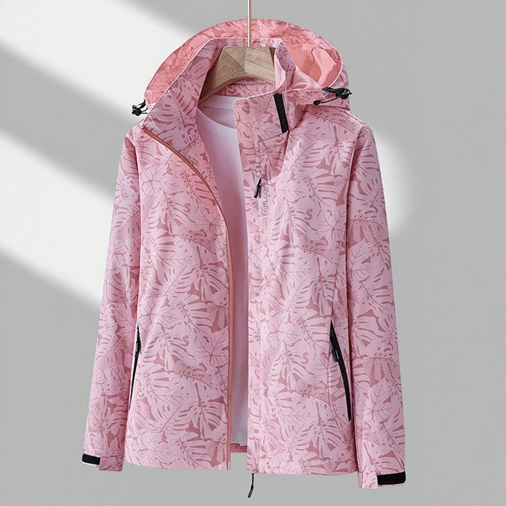 

Casual Round Neck Jacket Without Decoration Women's Top Class Style Fast Fashion Colorful Design For Spring Autumn