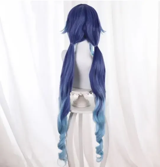 Anime genshin impacto layla cosplay traje peruca jogo sumeru cryo feminino trajes de halloween para mulher