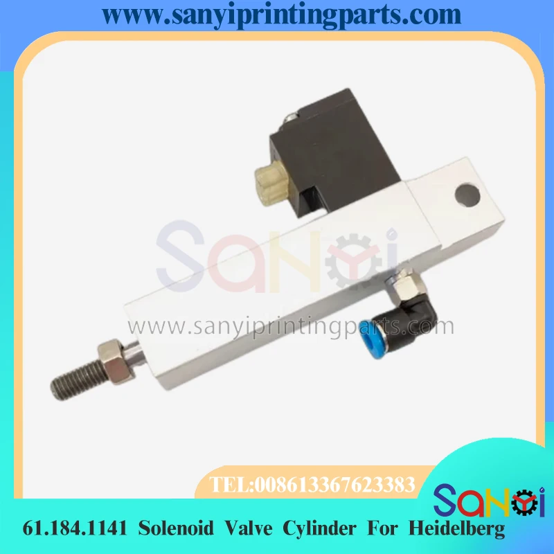 

1 Piece 61.184.1141 Solenoid Valve Cylinder For Heidelberg XL105 CX102 CD102 SM102 Printing Machine Parts