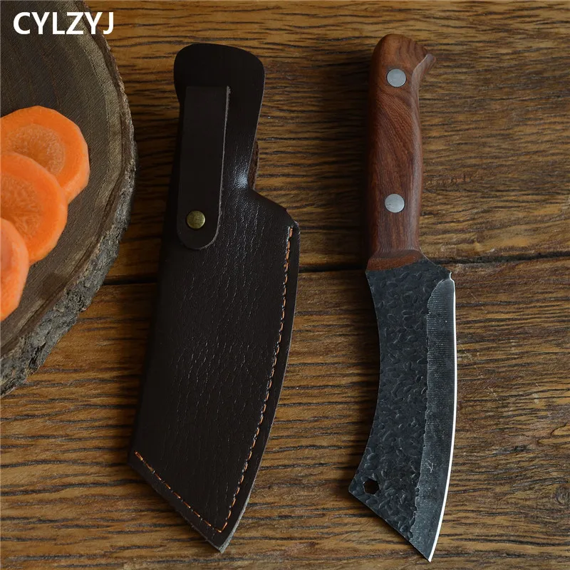 Handmade Forged Stainless Steel Kitchen Knife Knife Boning Knifes Fruit Knife Meat Cleaver Butcher Knife Cooking Knives BBQ