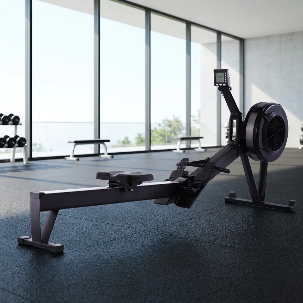 Ergonomic Adjustable Seat Air Rower Heavy Duty Steel Home Commercial Gym Cardio Fitness Wholesale OEM Custom