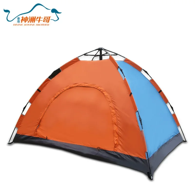 Automatic Outdoor Camping Tent 2-3-4 People Automatic Tent Spring Type Quick Open Sun Protection Camping Tent