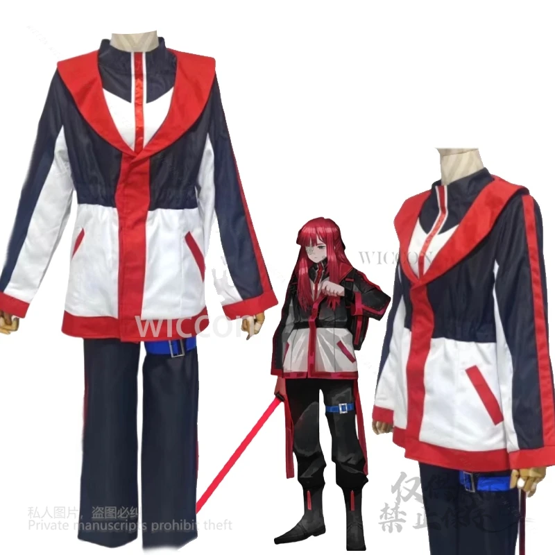 

Cosmic Dress Anime Limbus Company Yuri Cosplay Costume Wig Coat Halloween Clothes Party Uniform Game Event Roleplay Customized