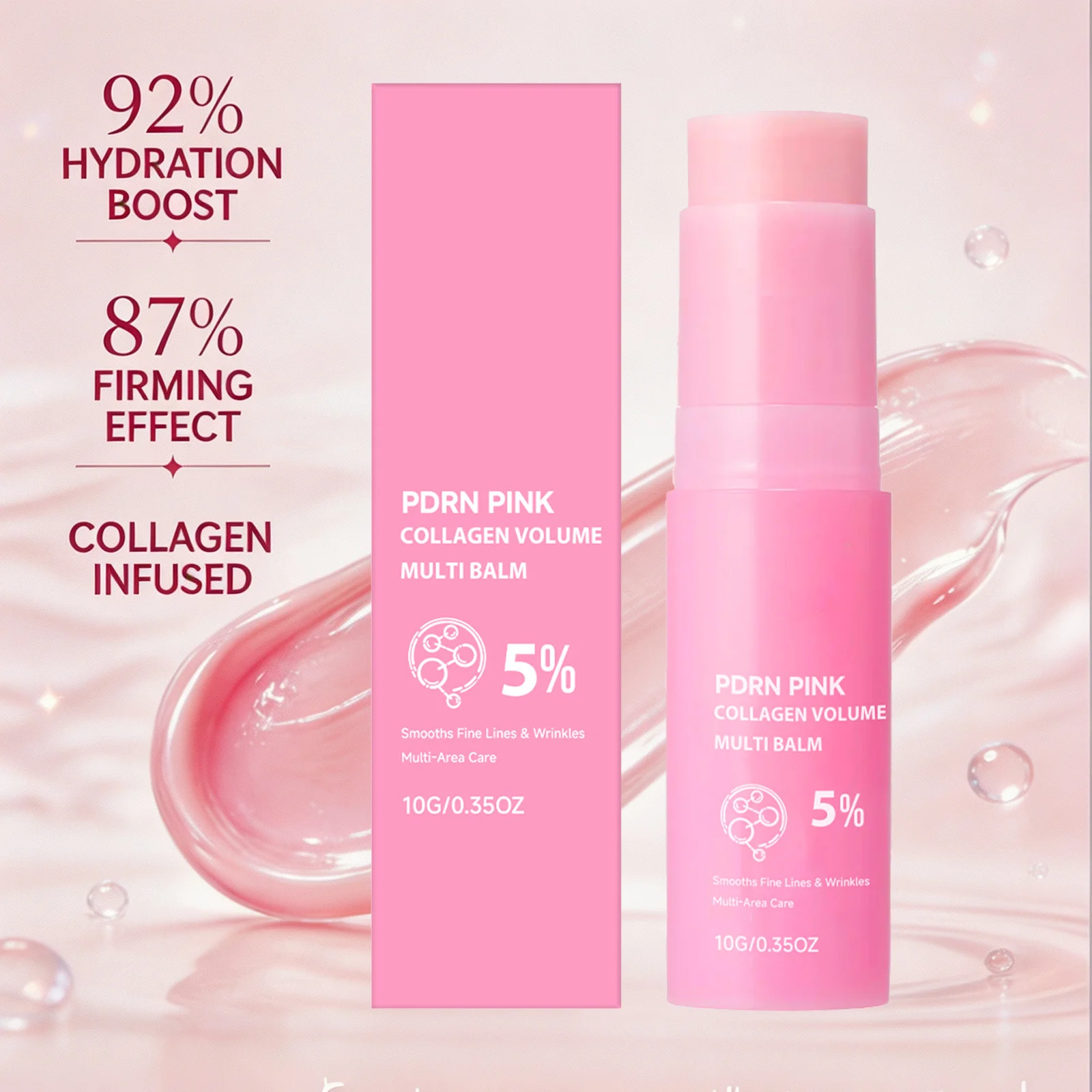 Anti-Aging Face Cream - PDRN Pink Collagen Volume Multi Balm