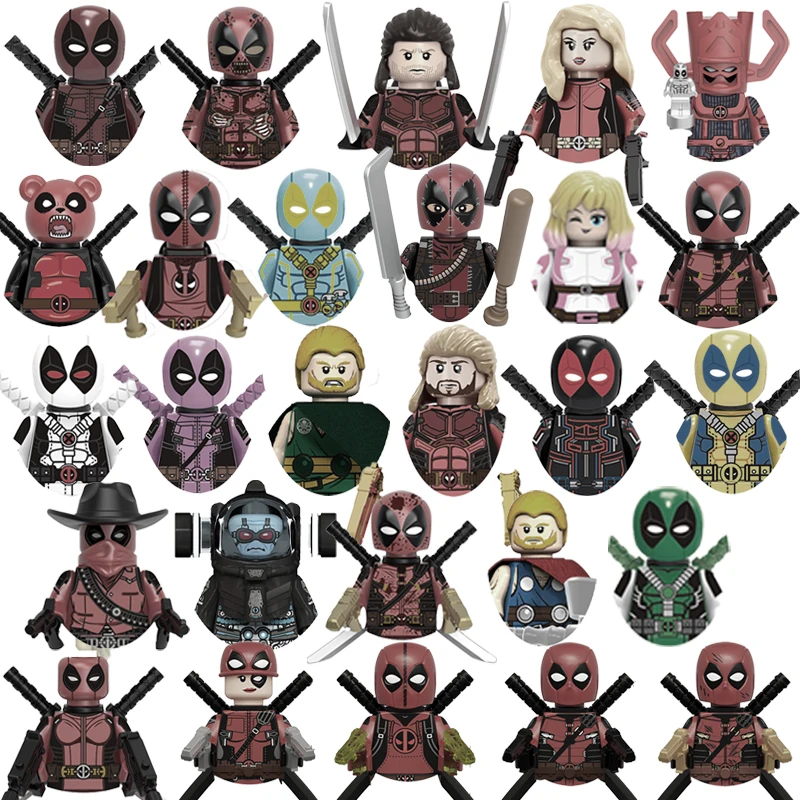 Marvel  Doctor Doom Blocks Bricks Deadpool For Toys Gifts Venom Mini Action Figures Magneto Children Building Blocks For Party