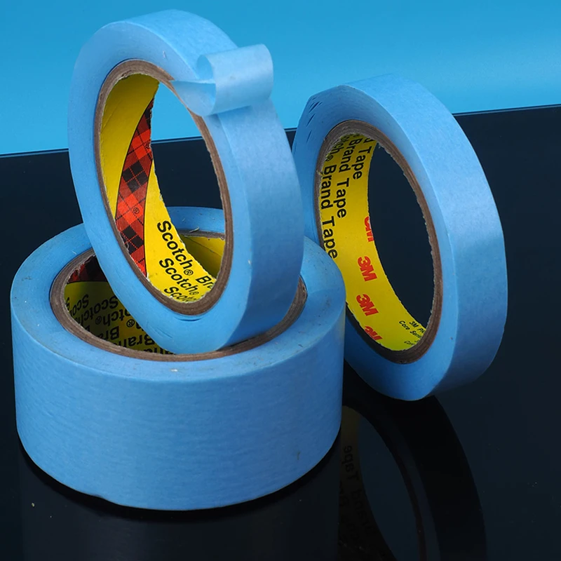 

3M 2899 Синяя малярная лента Автомобильная маскирующая лента для краски Washi Разрываемая художественная бумага для маскировки 3M