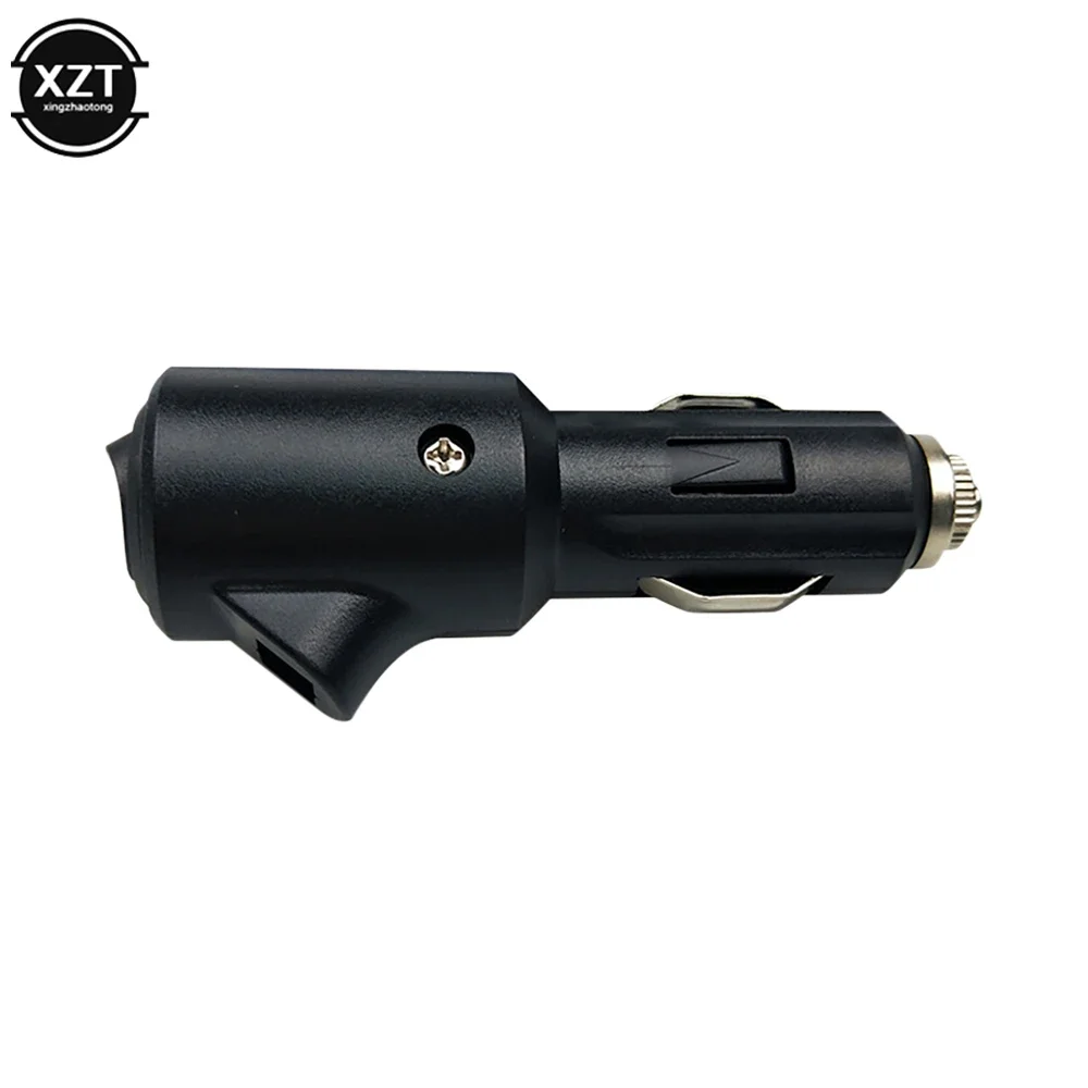 Adaptador Universal de conector clavija para encendedor cigarrillos coche, 12V, 24V, 15A, con interruptor encendido