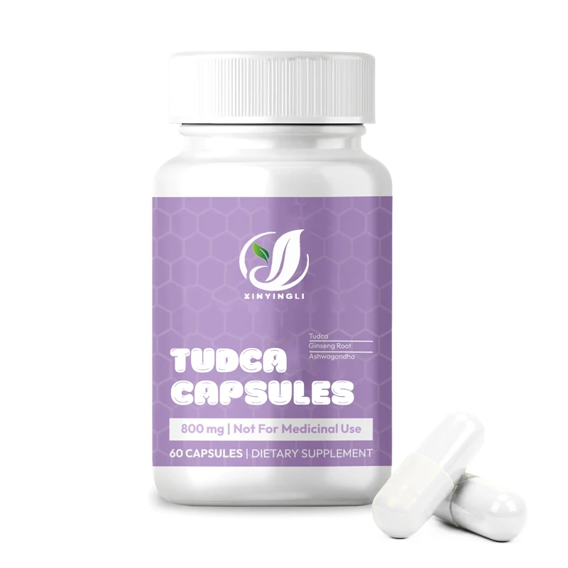 Tudca Capsules Natural Liver Support Supplement 800mg 60pcs Vegetarian Capsules