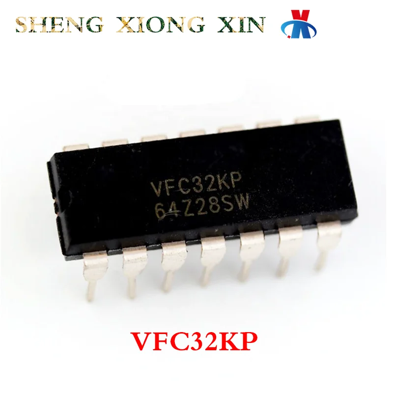 5pcs/Lot 100% New VFC32KP DIP-14 Voltage Converter Chip VFC32 Integrated Circuit