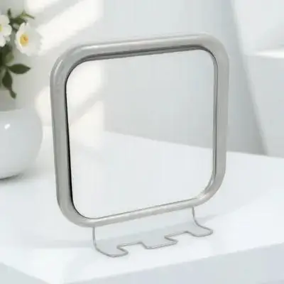 

Eyelash Suction Cup Hook Makeup Mirror Vanity Wall Glass Shaving for Shower Fogless