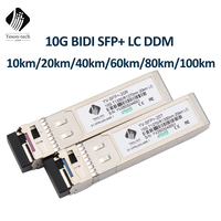 D-Link DEM-436XT-BXD Compatible 10g bidi sfp Module Transceiver SFP+ BIDI 10KM,20km,40km,60km,70KM,80KM,100KM LC 1270/R1330nm