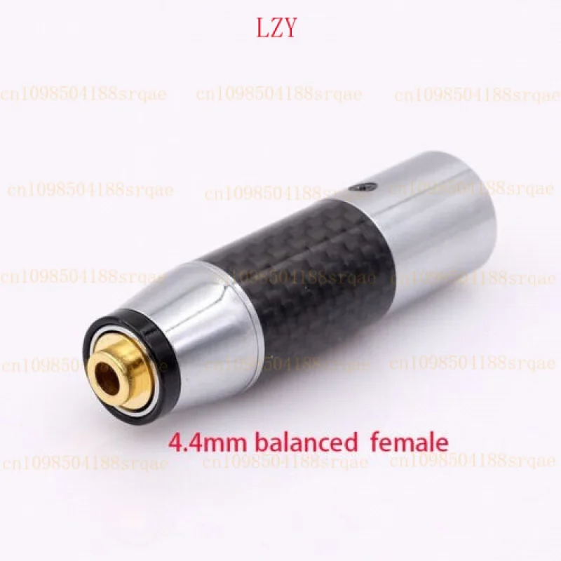 

XLR Connector HiFi Carbon Fiber 4.4mm Female 4Pin XLR Male Balanced Plug Adapter