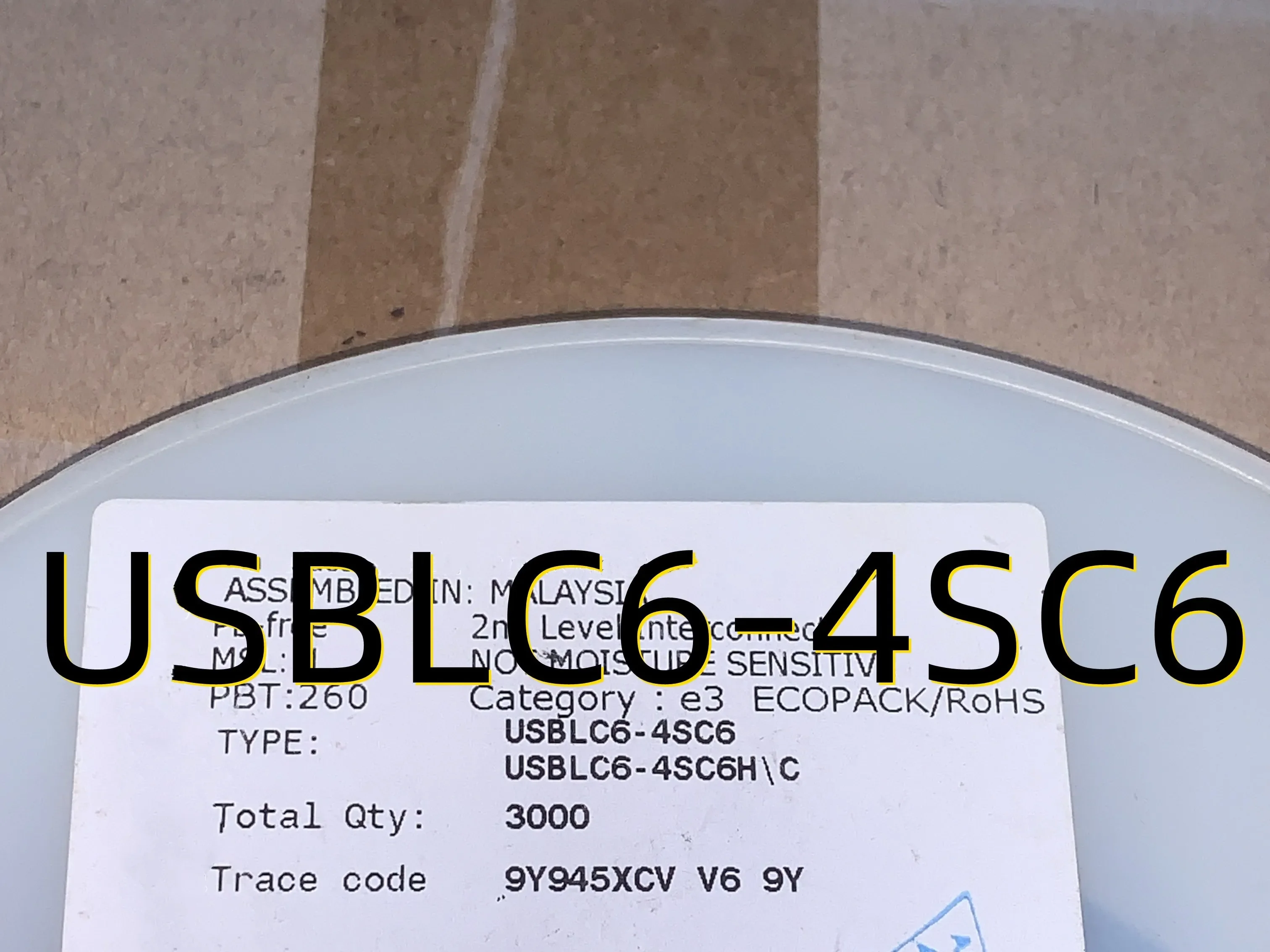 

10шт USBLC6-4SC6
