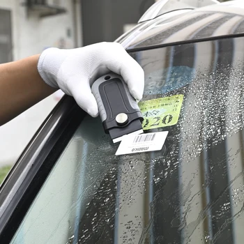 EHDIS 1.5 inch single edge stainless steel saw scraper blade refill car sticker wrap film remover glass glue cleaning squeegee