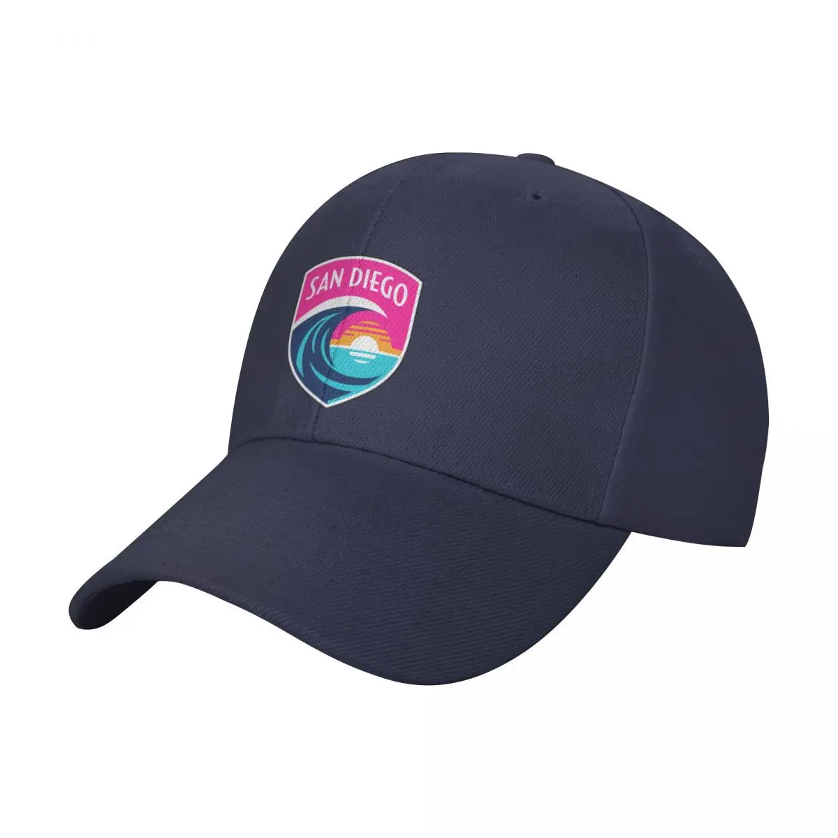 SAN DIEGO WAVE-TEAM FC- NWSL Cap Baseball Cap fishing hat icon mens tennis Women's