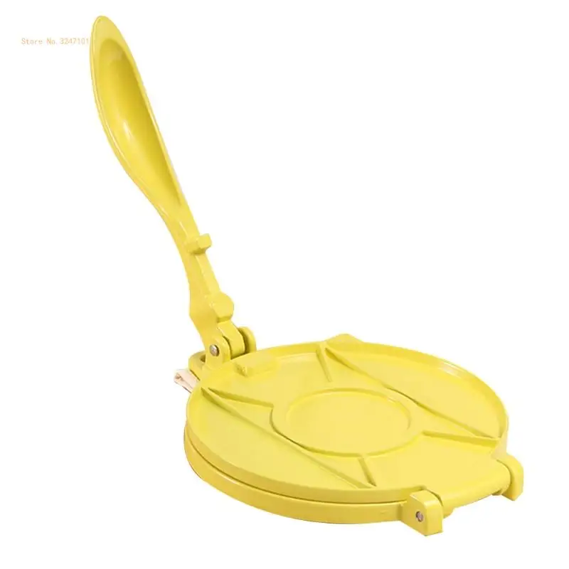 

Cast Aluminum Alloy Material Tortilla Press Heavy Duty Tortilla Press Maker Even Pressing 2 Colors to Choose for Dropship