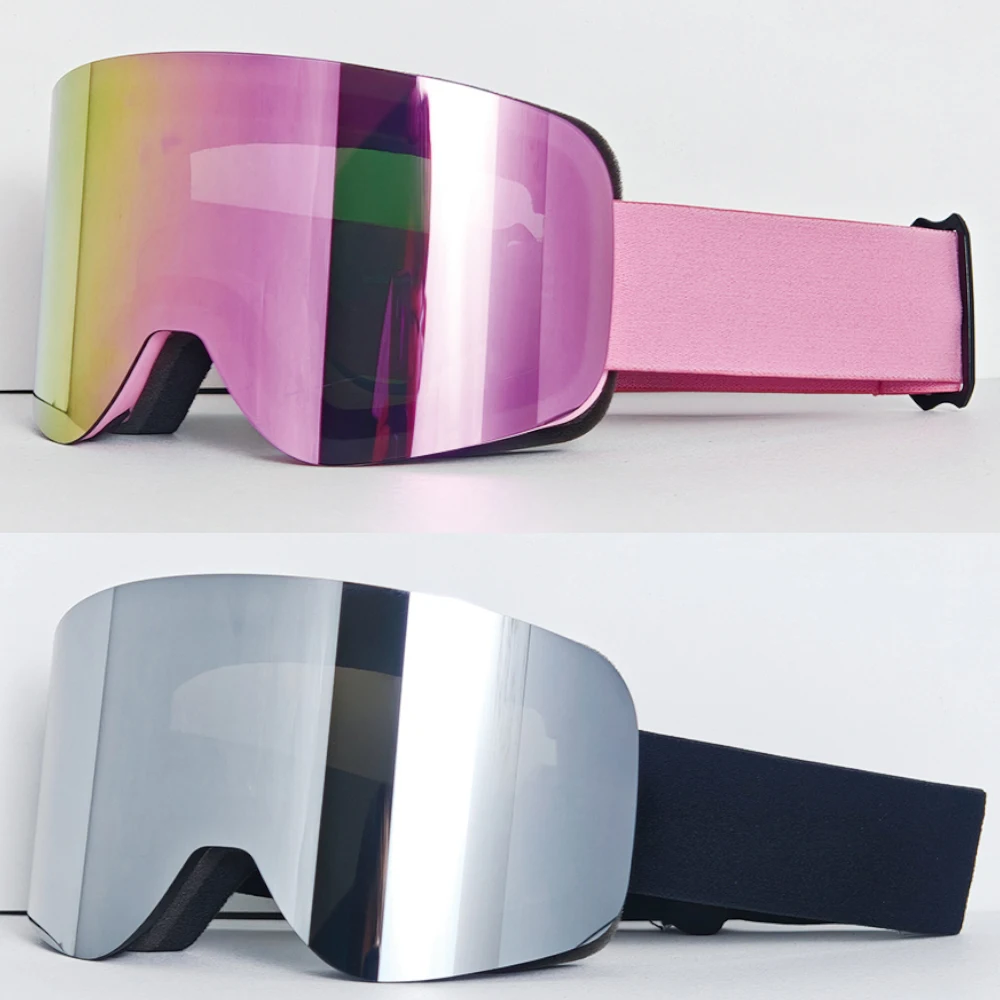 

Unisex Fashion Snow Goggles HD Lenses Windproof Breathable Sandproof, Protective Skiing Equipment for Outdoor Winter Activities