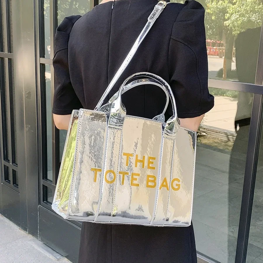 2023 New The tote Bag Women\'s Bag European and American Fashion Letter Tote Bag Single Shoulder Crossbody Bag