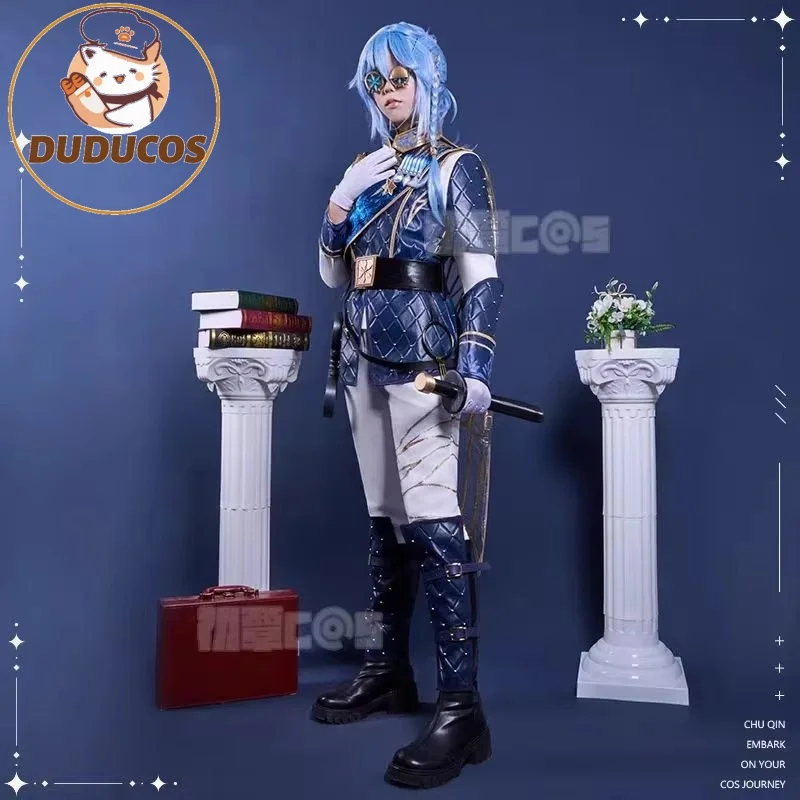 Prisoner Luca Balsa Cosplay Game Identity V Cosplay Costume【S-2XL】DUDU-R Men Luca Balsa Winter Cicada Cosplay Wig Plus Size