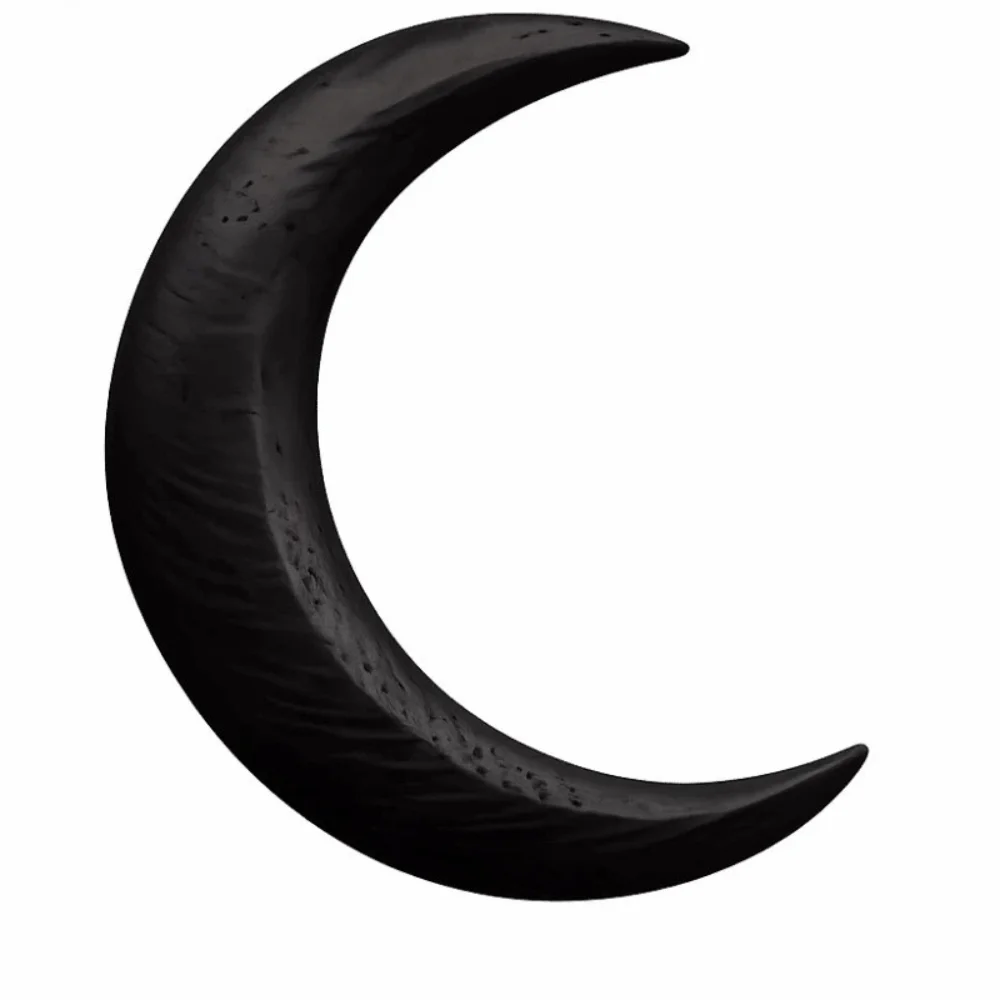 Elegante Horquilla de Pelo en Forma de Media Luna, Tallada a Mano, Horquilla de Madera Hanfu, Estilo Chino, Accesorio Artesanal para el Cabello