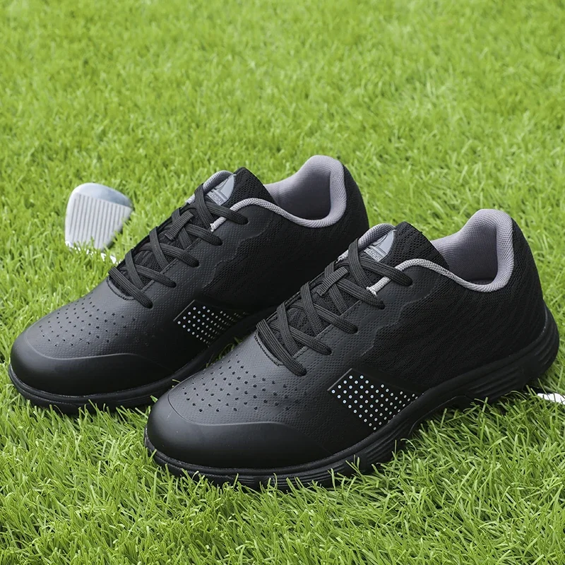 Sapatilhas de golfe profissionais para homens, sapatilhas anti-escorregadias para caminhada de grama ao ar livre, sapatilhas esportivas para jogging, plus size 39-49