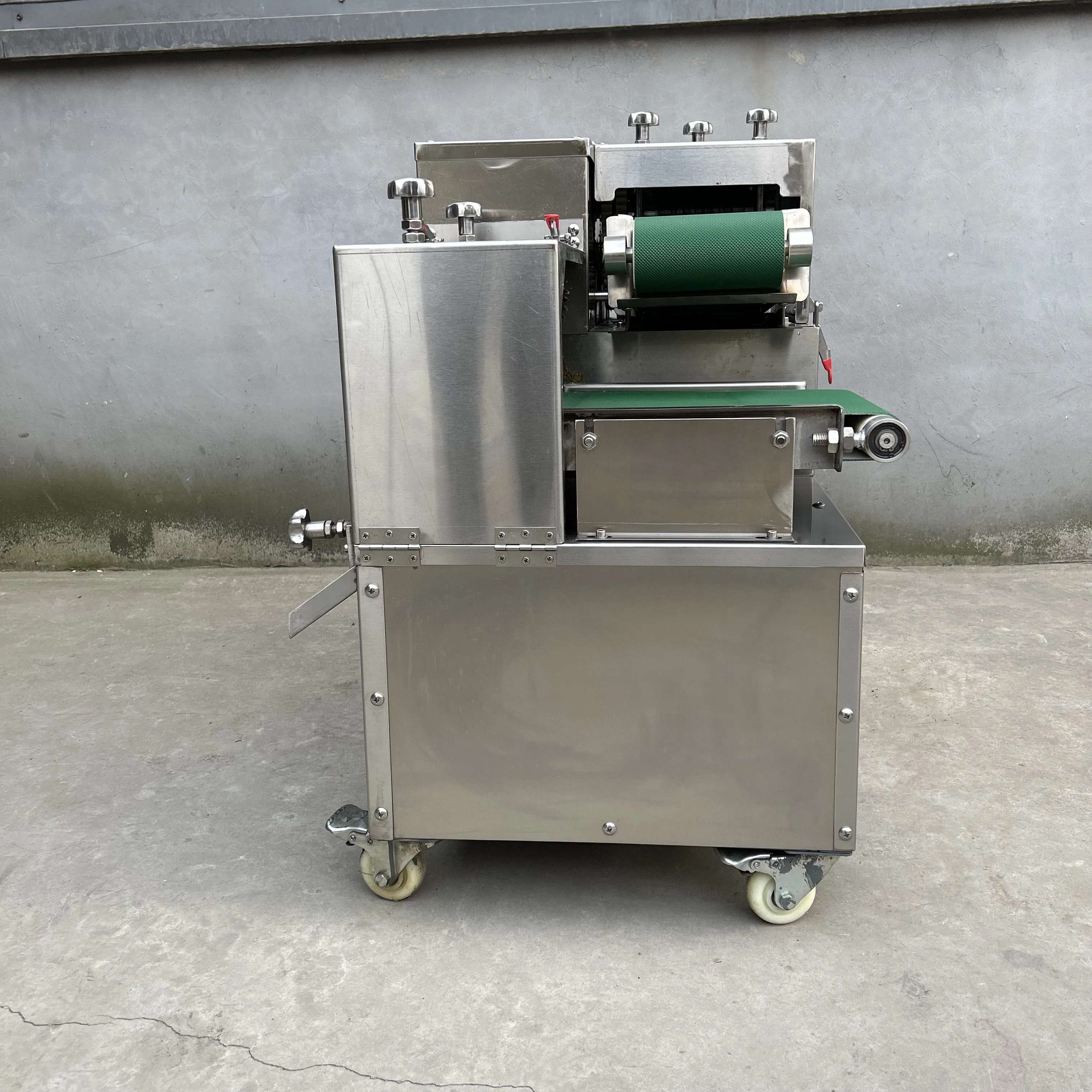 Автоматическая машина для резки курицы, машина для резки кубиков свежего мяса