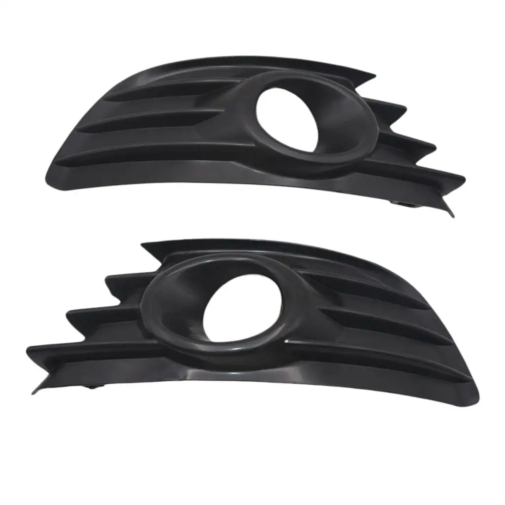 

1 Pair Fog Lights Bumper Lamp Grille Cover Bezel for Citroen 2004-2008