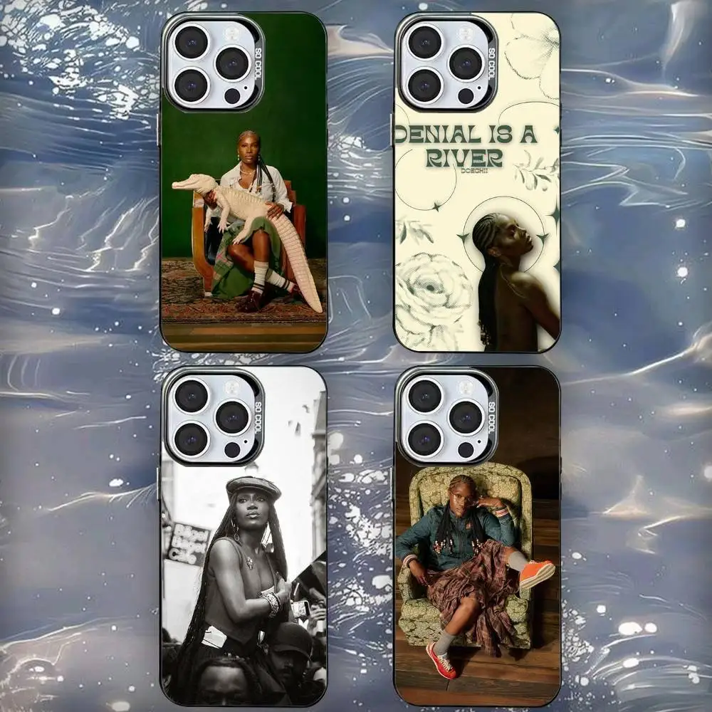 

Singer Dnials D-Doechiis Phone Case For iPhone 16,15,14,13,12,11,Mini,Pro,SE,MAX Black Matte Shockproof Cover
