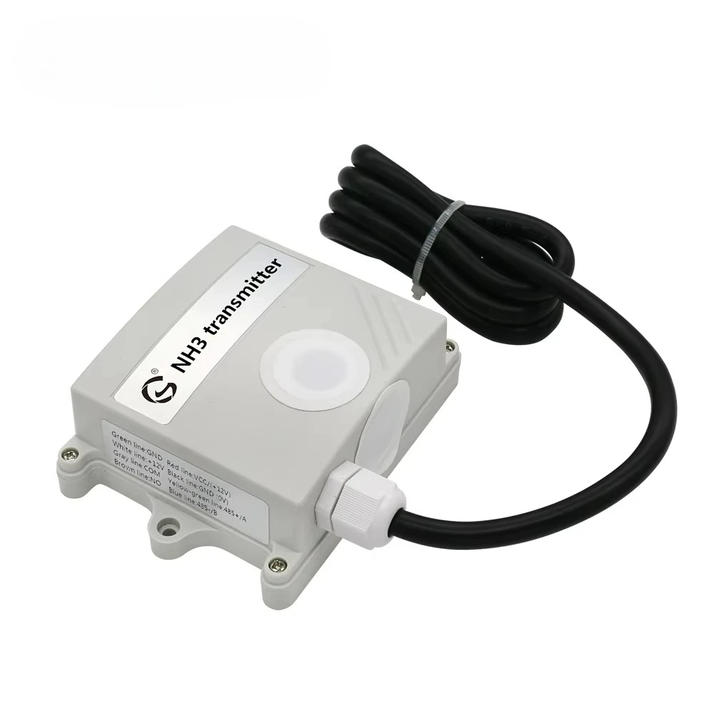 الإخراج الرقمي تيار مستمر 12 فولت 24 فولت RS485 0-300ppm وحدة كاشف الأمونيا Nh3 الاستشعار