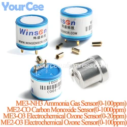 ME3-O3 ME2-O3 Electrochemical Ozone Sensor ME3-NH3 Ammonia Gas Air Sensor Module ME2-CO Carbon Monoxide Sensor 0-1000ppm