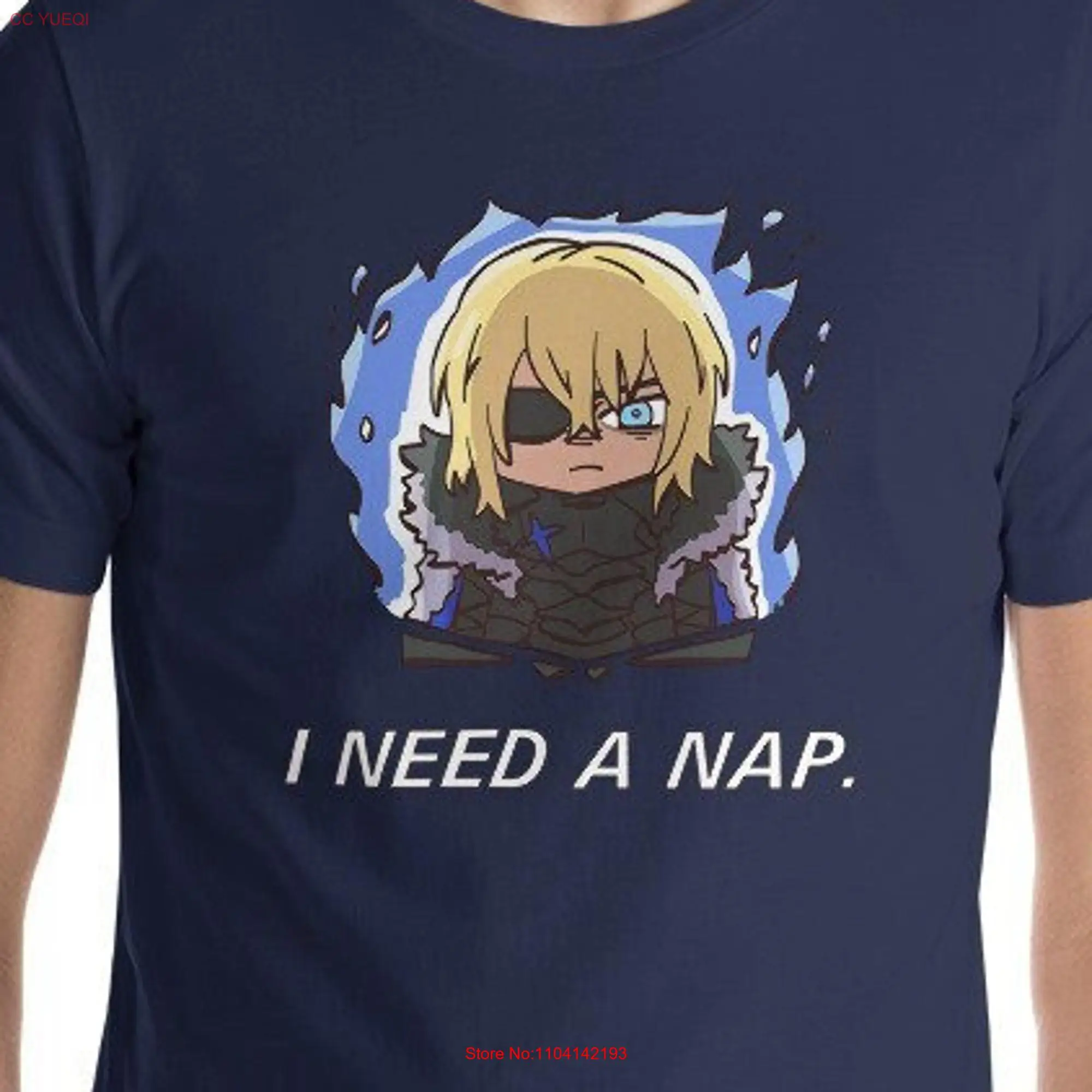 Dimitri Needs a Nap Fire Emblem Three Houses  T Shirt long or short sleeves