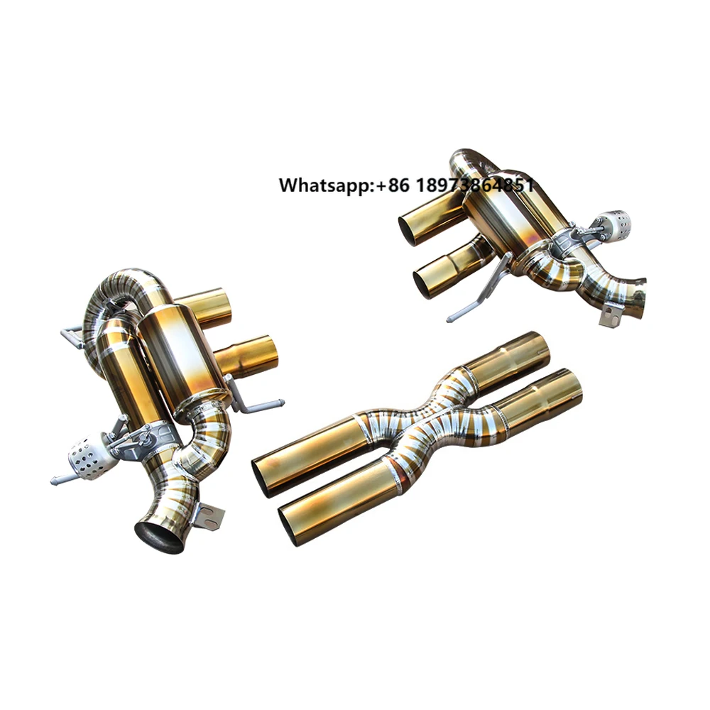 

KYOSTAR Race Titanium Exhaust for 12-21 Ferrari 812SF/812GTS/F12 6.3L/ 6.5L Front Pipe + Catback Complete Exhaust System