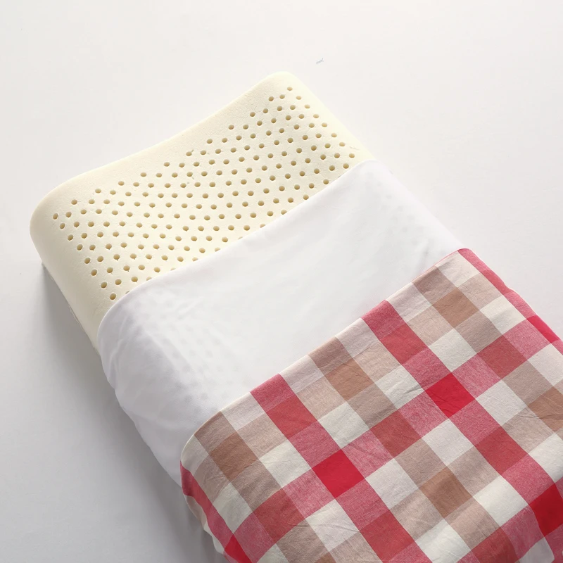 

Thailand Latex Pillow for Neck Pain Protect Vertebrae Health Care Orthopedic Massage Pillows for Sleeping for Bedroom