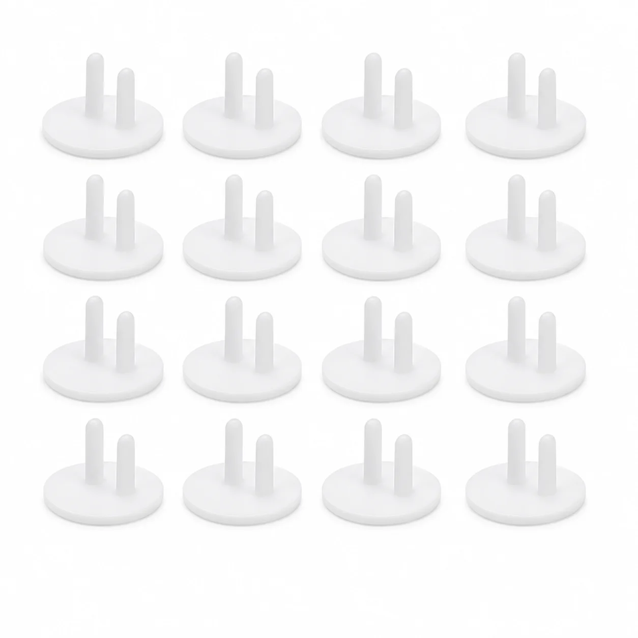 Baby Safety Outlet Plug Covers, Childproof Socket Protector Caps, Anti‑Shock Guards for Kids, US Wall Socket Safety Protector